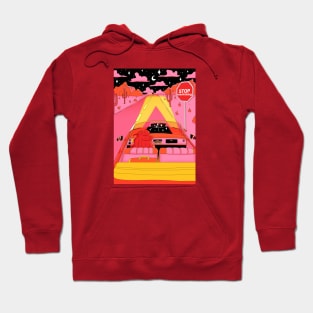 Driving away Hoodie